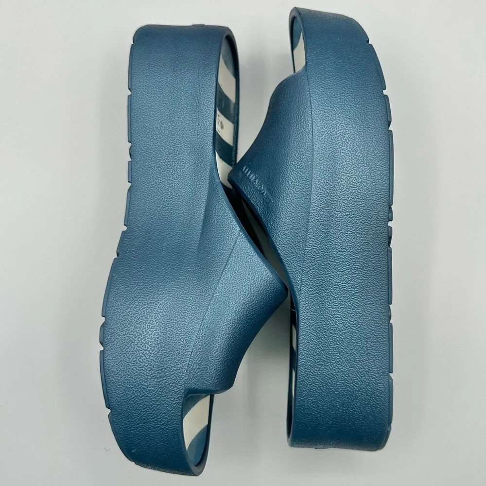 Lemon Jelly Women's Sunny Slide Blue Platform Sandal Size EU 39 - Picture 7 of 12